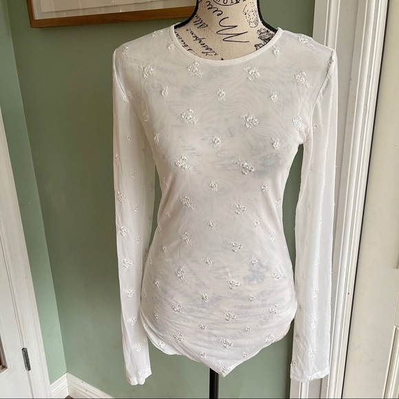 NWT Intimately X Free People Makeout Mesh Bodysuit - Picture 3 of 7